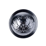 Gombík 25MM LUX PARIS kabát bunda frak GRAPHITE