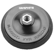 Pružný štít na suchý zips 125mmxM14, GRAPHITE 55H827