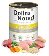 DOLINA NOTECI PREMIUM vlhké krmivo pre psov bohaté na kuracie mäso 800g konzerva