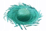 havajský klobúk STRAW hawaii GREEN outfit