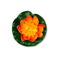 Otvorené plávajúce lekno, 11 cm, oranžové