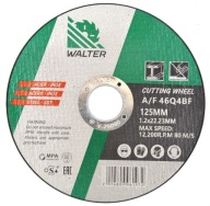 INOX kotúč rezný na kov 125x1,2mm WALTER 10 ks