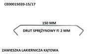 Prívesky farby S CE00015020-15/17 50 ks.
