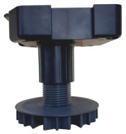 Wurth kuchynská noha typ B+ 45mm 380kg