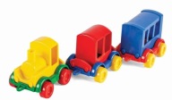 Detské autíčka WADER TRAIN set 60022