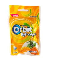 ORBIT REFRESH TROPICAL RUBBER 26g DÁTUM: 2025/04/11