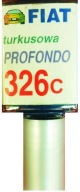 FIAT 326C TYRKYSOVÁ PROFONDO AUTOLAK ŠKRABANÝ DOTYK 10 ml ARA