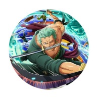 Anime odznak One Piece Zoro 58 mm