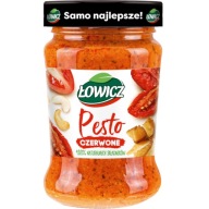 ŁOWICZ Červené pesto paradajková omáčka 180g