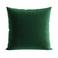 Dekoračná obliečka na vankúš 40x40cm tmavozelený ZAMAT