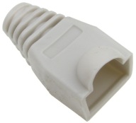 Kryt zástrčky 8P8C RJ45 sivý (10 ks) /0678-10
