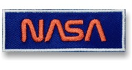 NASA Thermo vyšívaná nášivka 90x30mm