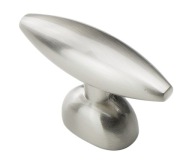 Nábytková kľučka Gombík DELFIN SATIN NICKEL 38mm