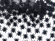 Konfety SPIDERS BLACK HALLOWEEN dekorácia 15g