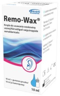 REMO-WAX kvapky na odstránenie ušného mazu 10ml + hruška