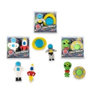 Gumy 2 ks Kosmos ERASER ERASER Space ERASING MYŠ