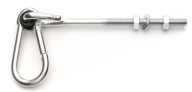 Háčik na hojdačku, hojdaciu sieť s karabínou M10x190mm