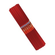 CRIPPED Tissue Paper 10 ROLLES DARK RED 08