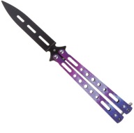 Tréningový nôž TUPÝ BOTTERFLY CS:GO PURPLE N464A