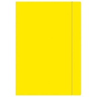 Zložka s gumičkou A4+ Fluo žltá INTERDRUK p10