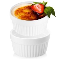 2x TEPLOTOLNÝ ramekin, miska, miska, miska na pečenie suflé dezertov