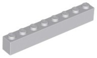 LEGO 3008 BRICK 1x8 svetlosivá LBG NOVINKA (4g)