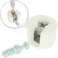 Excentrická spojka pre NEVIDITEĽNÉ spoje nábytku 20mm + kolík