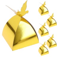 Cake Box Dekoratívne boxy Pre hostí Darčeky Krst Prijímanie