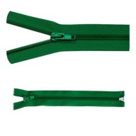 Zips 50cm Krawiecki Zelený 5 ks