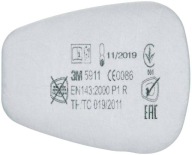 3M 5911 PRACHOVÝ PREFILTER P1 - 1 ks