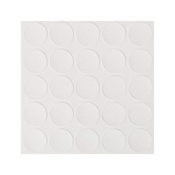 Samolepiace čiapky fi 14mm 322 biele jahňacie