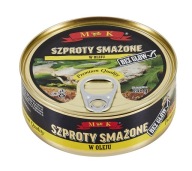 ŠPROTY VYPRAŽENÉ V OLEJI 240G MK