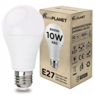 E27 A60 LED žiarovka 10W 800lm ecoPLANET COLORS
