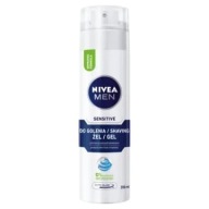NIVEA MEN Upokojujúci gél na holenie 0% alkoholu SENSITIVE, 200 ml