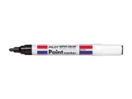 PILOT SUPER COLOR čierny olejový značkovač Farebný značkovač stredný M