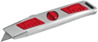 Kovový nôž, lichobežníková čepeľ, výsuvný 62 mm PROLINE (30300)