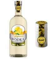 Etiketa - LEMON vodka + bander. 10 ks