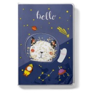NOTEBOOK CAT IN SPACE A5 96 strán ako milý darček