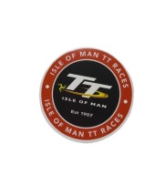 NÁLEPKA ISLE OF MAN TT RACES 6,8 x 6,8 cm