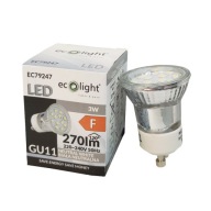 GU11 3W 270lm neutrálna LED žiarovka pre 3,5cm digestor