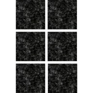 PLSTENÉ PODLOŽKY NA NÁBYTkové STOLIČKY 4x4cm 6 ks