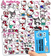 UMÝVAJÚCE DOČASNÉ TETOVANIE PRE DETI HELLO KITTY ORIGINÁLNE DIZAJNY