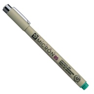 Pigma Micron 05 Green jemná linka 0,45 mm zelená