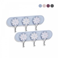 SAMOLEPIACI VEŠIAK NA STENU, 2 KS DAISY