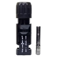MC4 zásuvka pre solárne káble s prierezom 4-6mm2 Helukabel