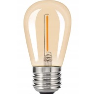 Retro Edison LED žiarovka 1W ST45 E27 2300K teplá