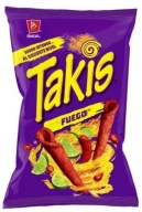 Kukuričné ​​lupienky Takis Fuego s príchuťou papriky a limetky 92,3G Import