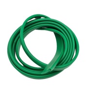 KEDRA BIZA PIPE PVC PÁSKA, mäkká, ZELENÁ