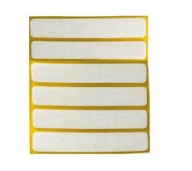 Plsťové podložky 10x40mm biele 16KS