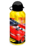 Hliníková fľaša na vodu, detská fľaša KIDS Euroswan AUTA Cars 500 ml